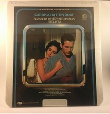 RARE HTF NEW SEALED Cat on a Hot Tin Roof CED Videodisc MGM E Taylor P Newman