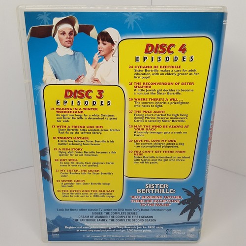 Flying Nun - The Complete First Season (DVD, 2006, 4-Disc Set) 30 Episodes - Picture 8 of 11