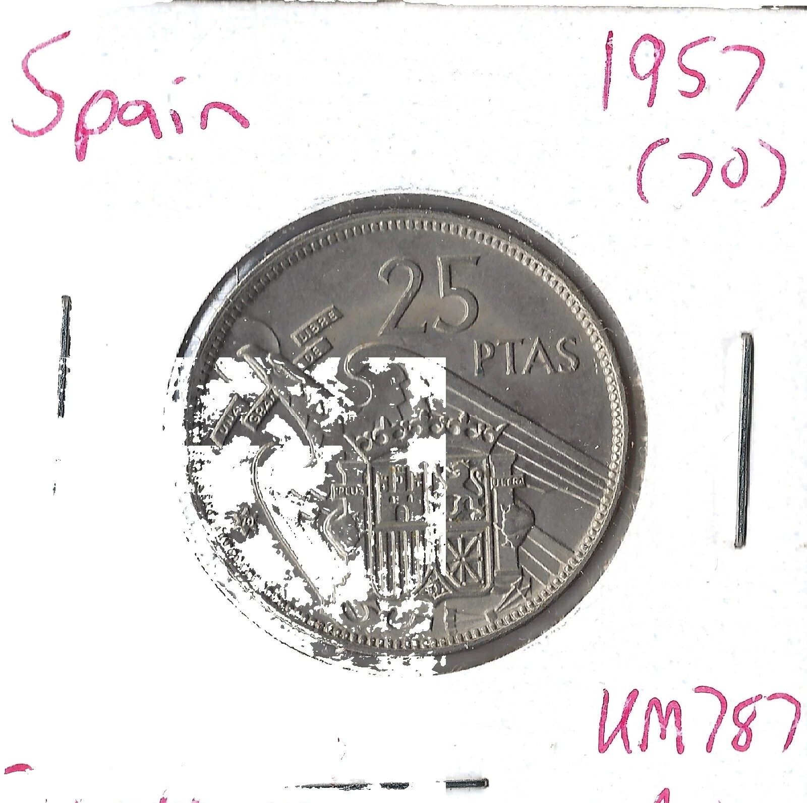 Peseta 1970 monedas españolas