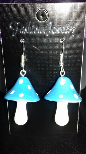 CANDY SHOP GIOIELLI LECCA-LECCA FUNGHI ORSETTI GOMMOSI ORECCHINI DOLCI KAWAII - Foto 5 di 10