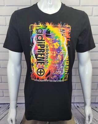 Adidas adiPRENE Men's Black T-Shirt UK