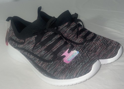 NEW Skechers Woman’s 10 Stretch Fit Knit Mesh Air Coooled Memory Foam Shoes