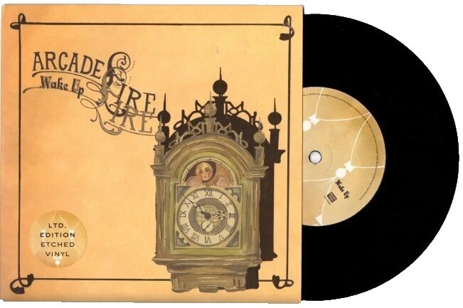 Arcade Fire Single 33 RPM Speed Vinyl Records