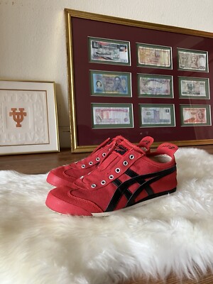 Onitsuka Tiger Mexico 66 Slip On 'Black Red' TH3KON - Main Image