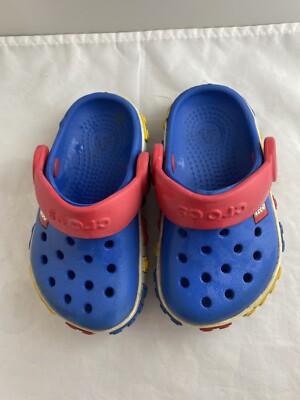 Lego Slip On  Shoes  SLIP ON  LEGO Blue and Red  SIZE 4-5 Toddler