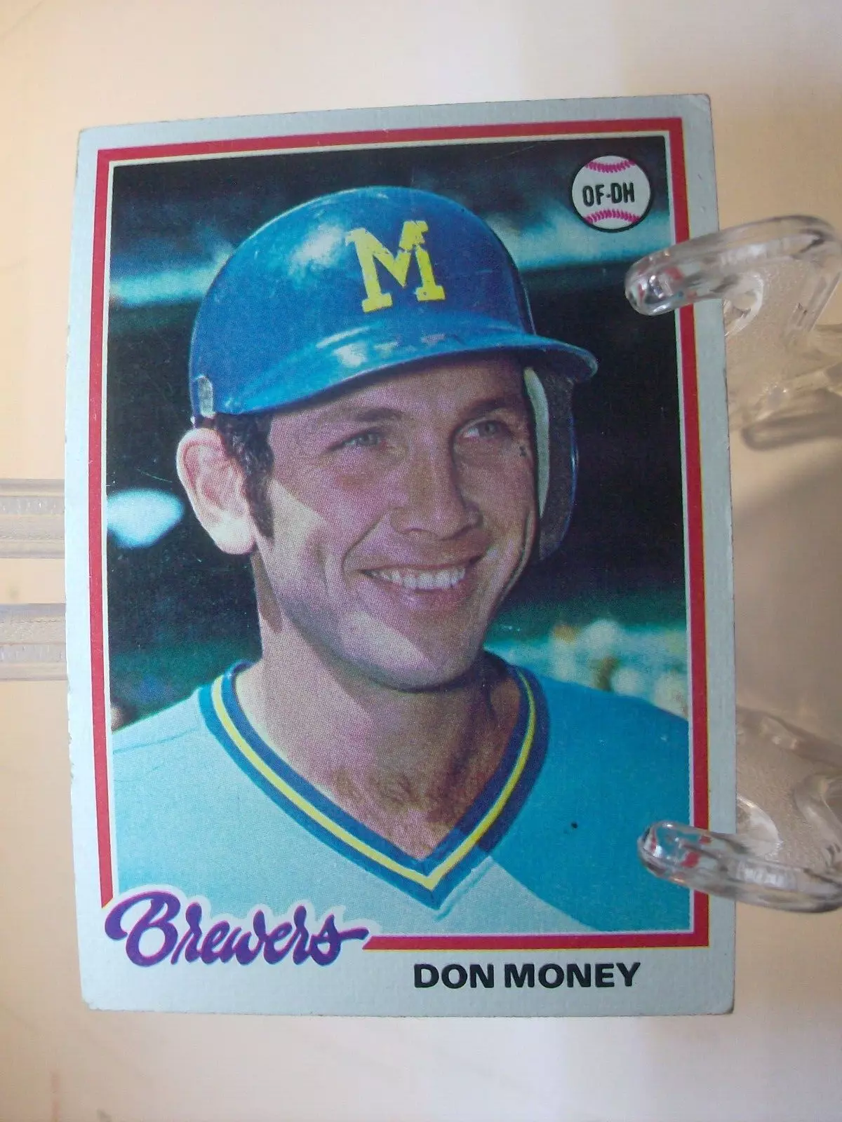 Don Money trading card