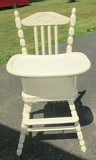 jenny lind wooden high chair