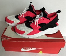 Nike Air Huarache Run Ultra Siren Red Black White Running Shoes Size 10