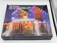 200FT Permanent Outdoor Lights, RGB LED Eaves Lights with APP/Remote Control