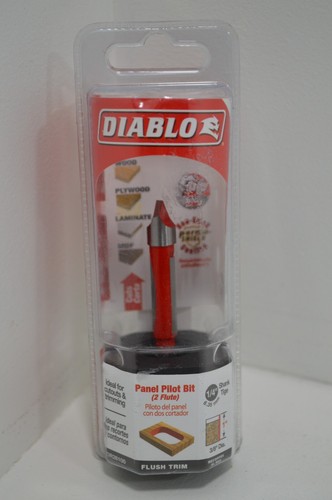 Diablo Panel Pilot Bit * 2 Flute #28100 New in Package NIP