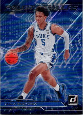 2022 Panini Chronicles Draft Picks #PF-PAO Paolo Banchero Power Formulas