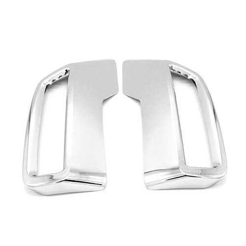For Peugeot 3008 5008 16-19 Exhaust Muffler Pipe Tip Tailpipe Cover Trim Chrome - Picture 2 of 7