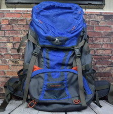 Vaude Asymmctric 50 Blue-Grey-Orange Backpack