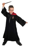 Rubies Harry Potter Kapuzenrobe Kinder Deluxe Karneval Fasching Schwarz