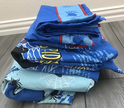 URBAN SPIDERS SKATEBOARDING Walmart FULL SIZE Sheet Set (never Used Washed Once) - Picture 4 of 9