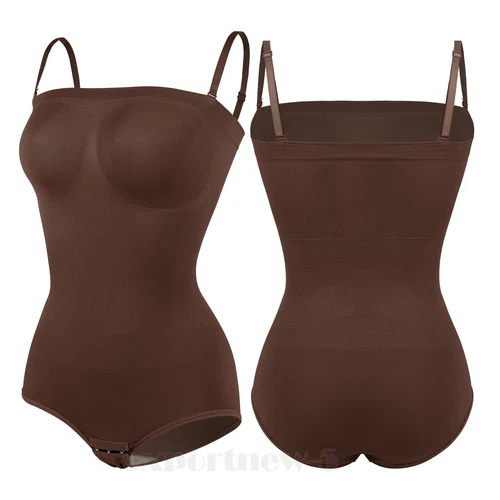 Bauchkontrolle Bodysuit Slip Sculpting Shaper Tank Top Bodys Snatched Waist - Bild 66 von 66