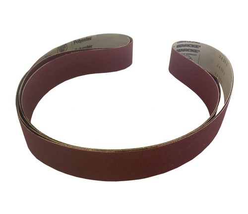 2-1/4-Inch x 80-Inch Aluminum Oxide Abrasive Belt (80 Grit, 5 Pack) - Picture 2 of 3