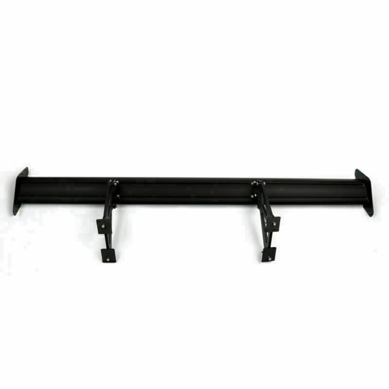 Universal Sedan Aluminum GT Rear Trunk Wing Racing Spoiler Black New - Imagem 3 de 4