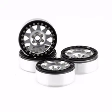 ALIENTAC Four(4) 2.2" Alloy Beadlock Wheel Rim Wide 1" for RC Model #068