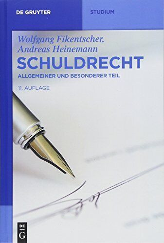 SCHULDRECHT (DE GRUYTER STUDIUM) (GERMAN EDITION) By Wolfgang Fikentscher - Picture 1 of 1