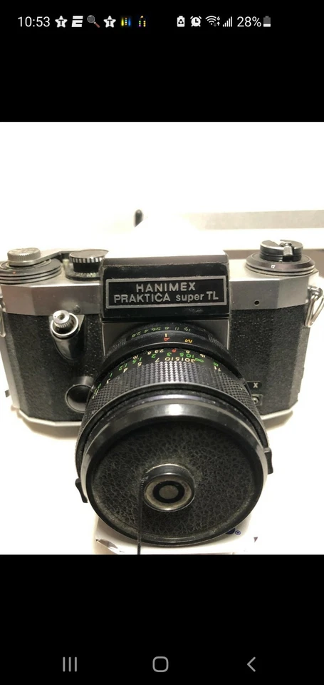 Cámara fotográfica Hanimex Praxis Super TL 35 mm SLR con lente Meyer Optik 1,8/50 Foto 2 de 2