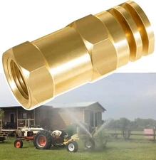 Boomless Spray Nozzle 1/2" FPT #5 Orifices (90° & 180° Caps) 2.0 GPM @ 40 PSI