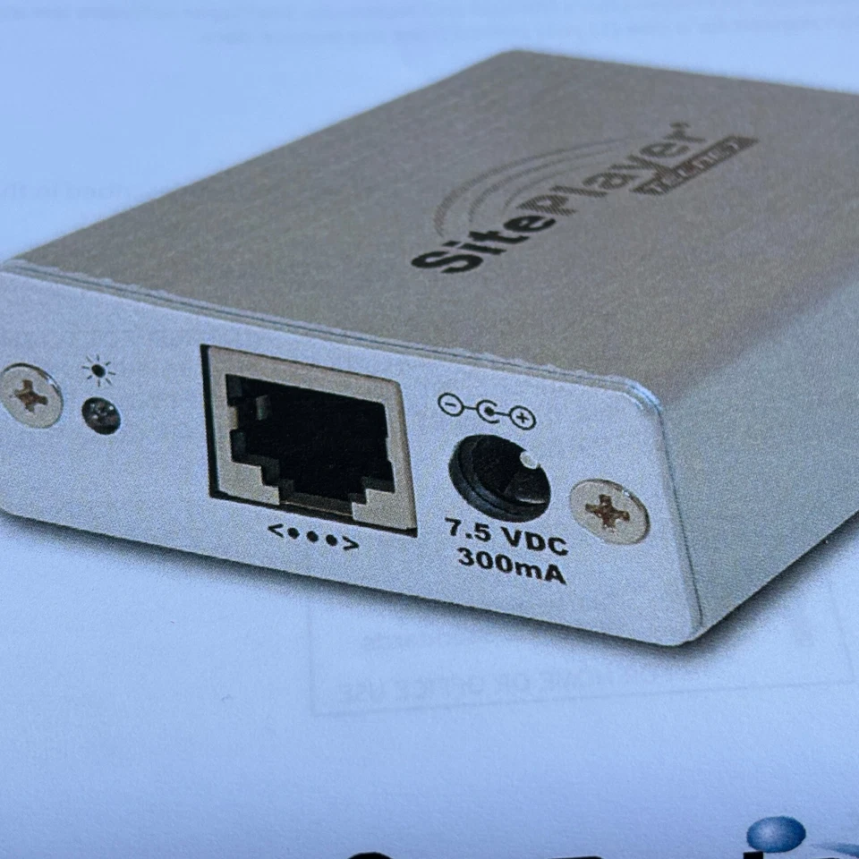 SitePlayer Telnet RS232 to Ethernet Protocol Converter Complete NIB Manual - Image 2 of 4