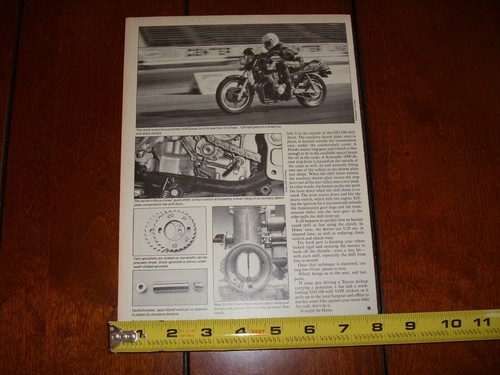 BYRON HINES SUZUKI GS1100 ORIGINAL 1981 ARTICLE - Picture 2 of 3