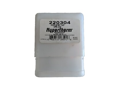 GENUINE Hypertherm 220304 Nozzle Ret Cap Hpr ccw - original packaging