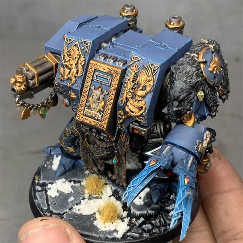 Bjorn the Fell Handed Dreadnought Space Wolves Warhammer 40K Games Workshop army - Picture 9 of 11