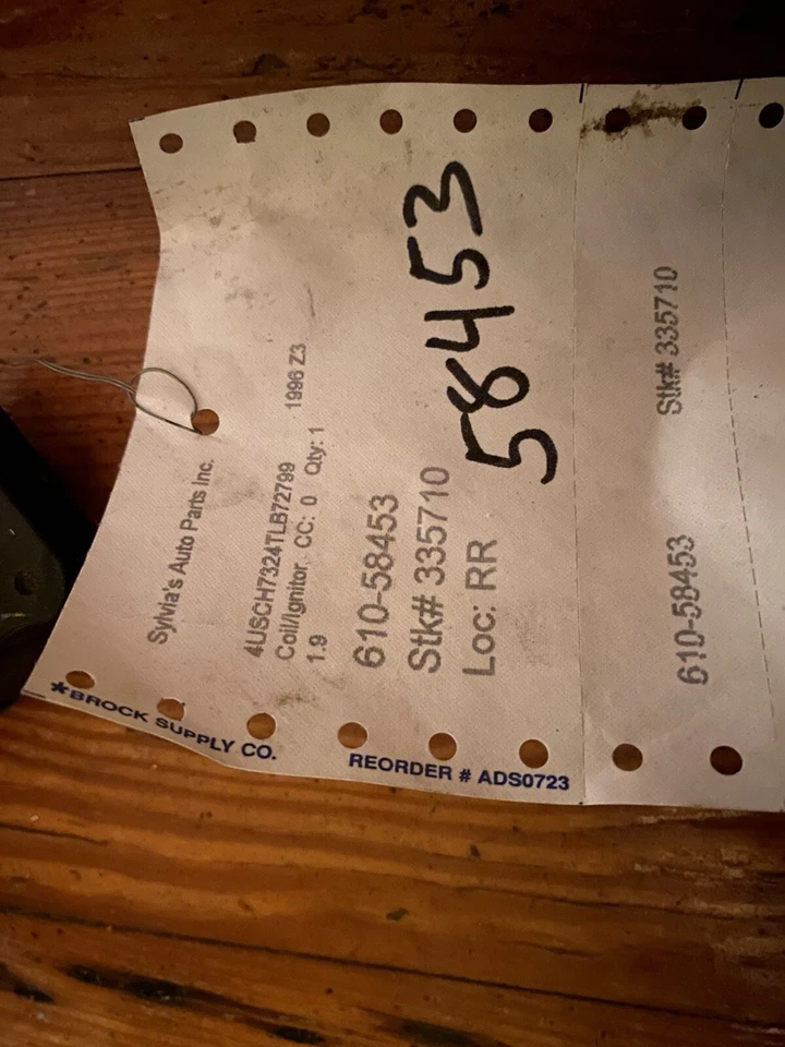 Paquete de bobinas BMW Z3 1.9 Bosche OEM Foto 2 de 2