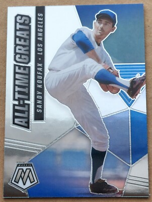 2021 Panini Mosaic All-Time Greats Sandy Koufax #ATG1 Los Angeles Dodgers