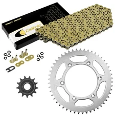 Gold O-Ring Drive Chain & Sprockets Kit for Yamaha YZ250F 2012-2017