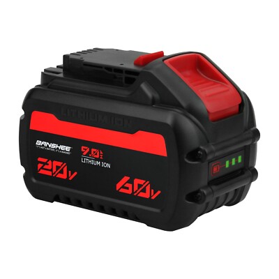 Banshee DCB606 FOR DEWALT DCB609-2 DCB606-2 20V/60V MAX Li-Ion Battery FLEX VOLT