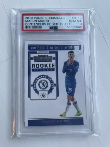 2019-20 Panini Chronicles Mason Mount Contenders Rookie Ticket PSA 10 GEM MINT