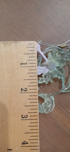 Vintage 3" Hummingbird Plastic Ornament - Picture 4 of 8