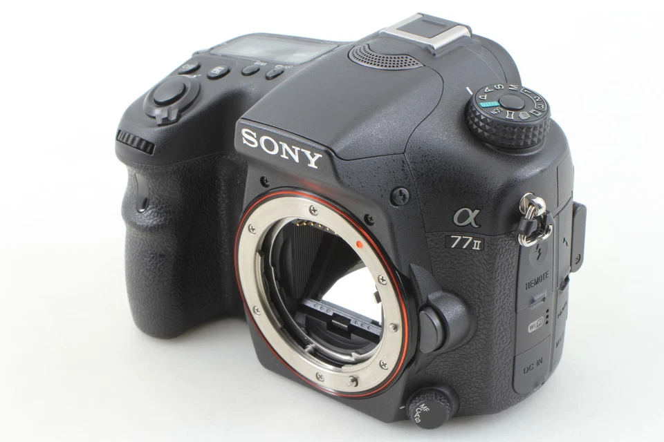 [Fast neuwertig + 5] Sony Alpha a77 α77 II schwarz digitale Spiegelreflexkamera Gehäuse aus Japan - Bild 3 von 4