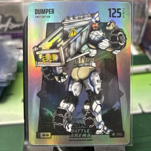 Dumper Bo Jackson Battle Arena Steel SBF-82 Silver Battlefoil Cal Raleigh