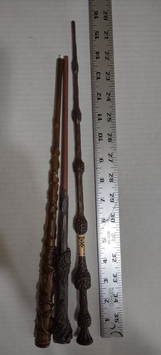 Harry Potter Wizard Wands Lot of 3 Light Painting Wand Elder Wand Magic - Bild 20 von 20