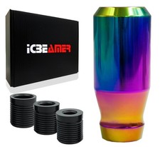Jdm Racing Sport Aluminum Neo Chrome Manual Gear Stick Shift Knob 5 6 Speed W387