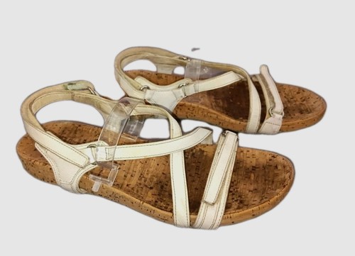 PRADA MILANO ITALY WEIßE RIEMCHEN SANDALEN GRÖßE 39 KORK INNEN SOHLE GEBRAUCHT - Bild 4 von 7