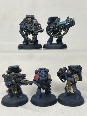 Warhammer 40k Devastator Squad Space Marines x5 Miniatures Space Wolves Bundle
