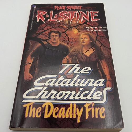 RL Stine Fear Street Cataluna Chroniken Vintage Bücher 2/3 Tödliches Feuer Dunkles Geheimnis - Bild 8 von 8