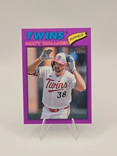 2026 Topps Heritage - Matt Wallner Light Purple #319 Minnesota Twins