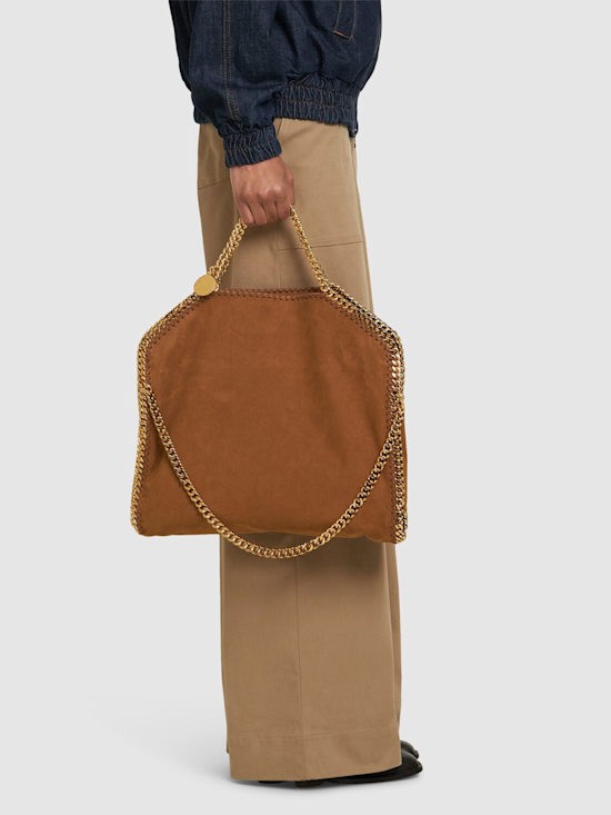 ハンドバッグ Stella Mccartney Caramel Suede Alter Mast Travel Bag Stella McCartney Caramel Suede Alter Mast Travel Bag in
