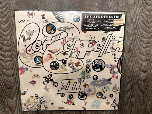 Led Zeppelin III LP 1970 1st Press SEALED New Old Stock SD 7201 RARE Grail