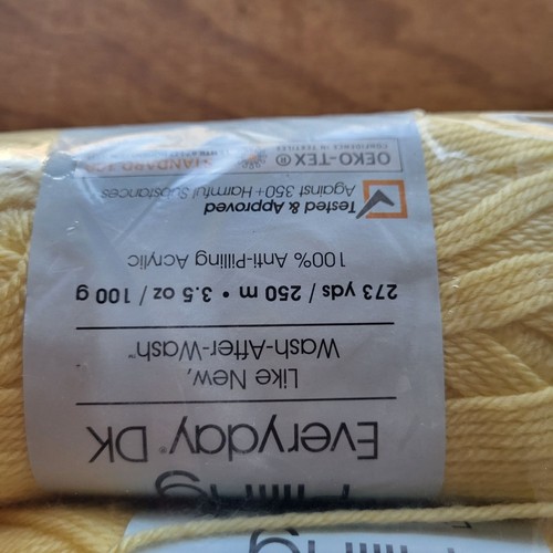 Premier Anti-Pilling Everyday DK Nuevo Después del Lavado Hilo Acrílico Talla 3 Lote de 3 - Imagen 2 de 6