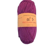 New JubileeYarn Minnesota 10S/3 202 Lilac Spray Cotton Select 50 grams 80 Yards