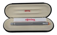 Rotring 600  Silver & Gold Rollerball Pen Hexagonal  In Box*