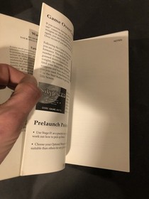 silpheed sega cd Manual Only